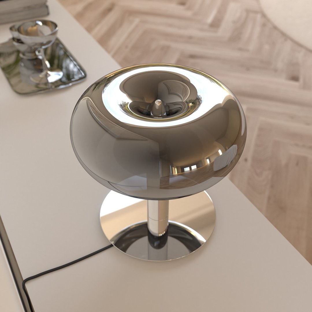 Luvano Tischleuchte Kristall LED Touch dimmbar