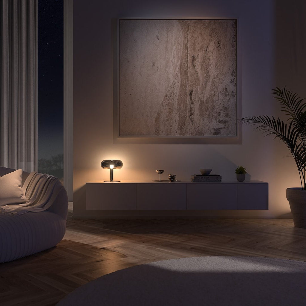 Luvano Tischleuchte Kristall LED Touch dimmbar