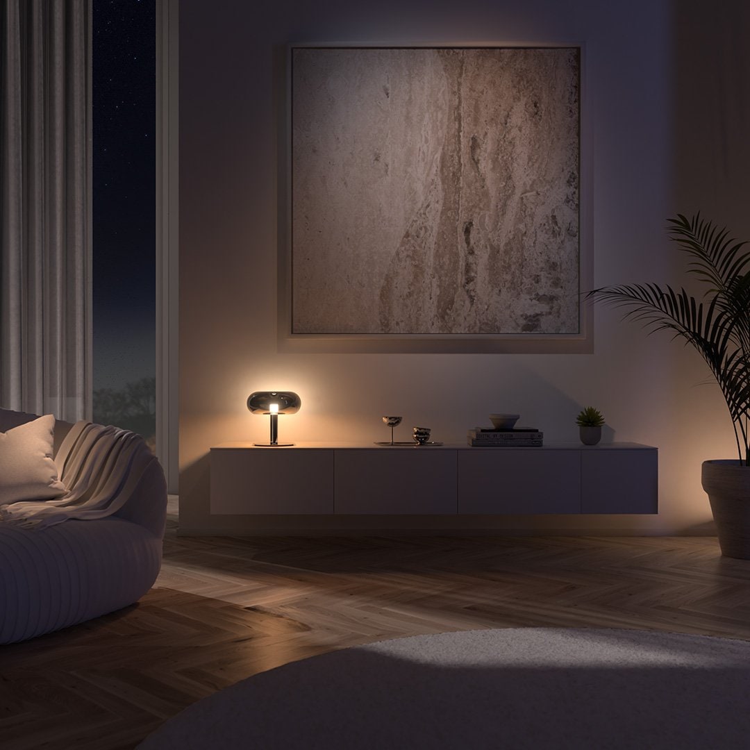 Luvano Tischleuchte Kristall LED Touch dimmbar
