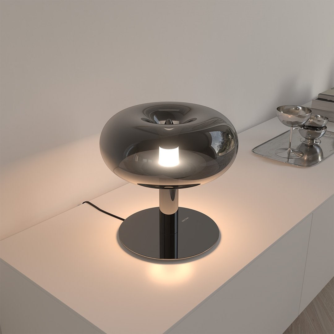 Luvano Tischleuchte Kristall LED Touch dimmbar