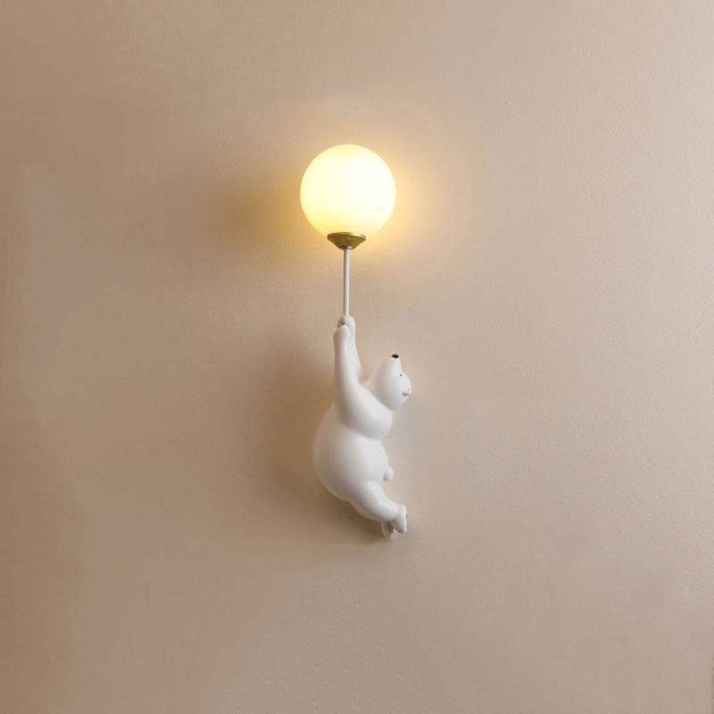 Luvano Wandleuchte Bär Kinderzimmer Dekolampe