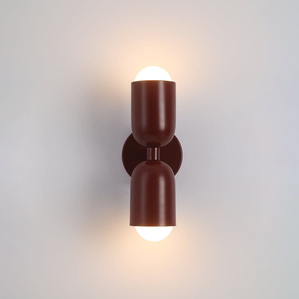 Luvano Wandleuchte innen 2 Leuchtköpfe modern