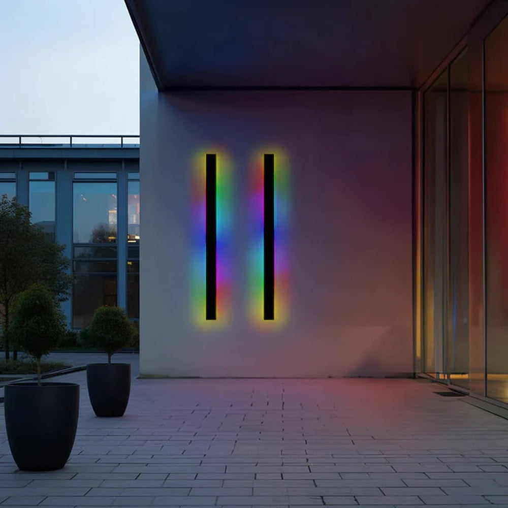 Luvano LED Wandleuchte außen modern Fassadenlicht