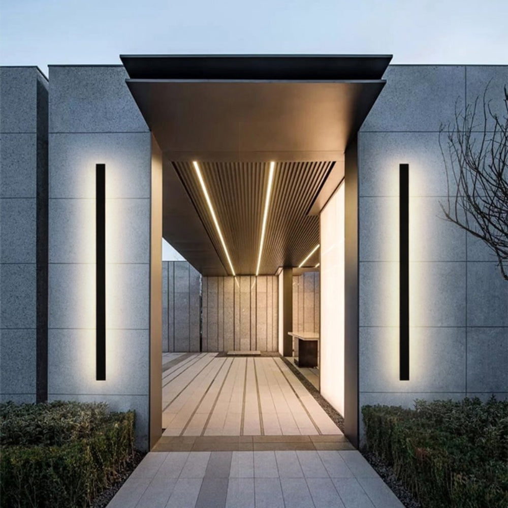 Luvano LED Wandleuchte außen modern Fassadenlicht
