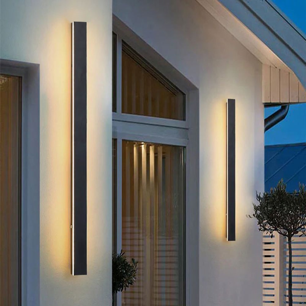 Luvano LED Wandleuchte außen modern Fassadenlicht