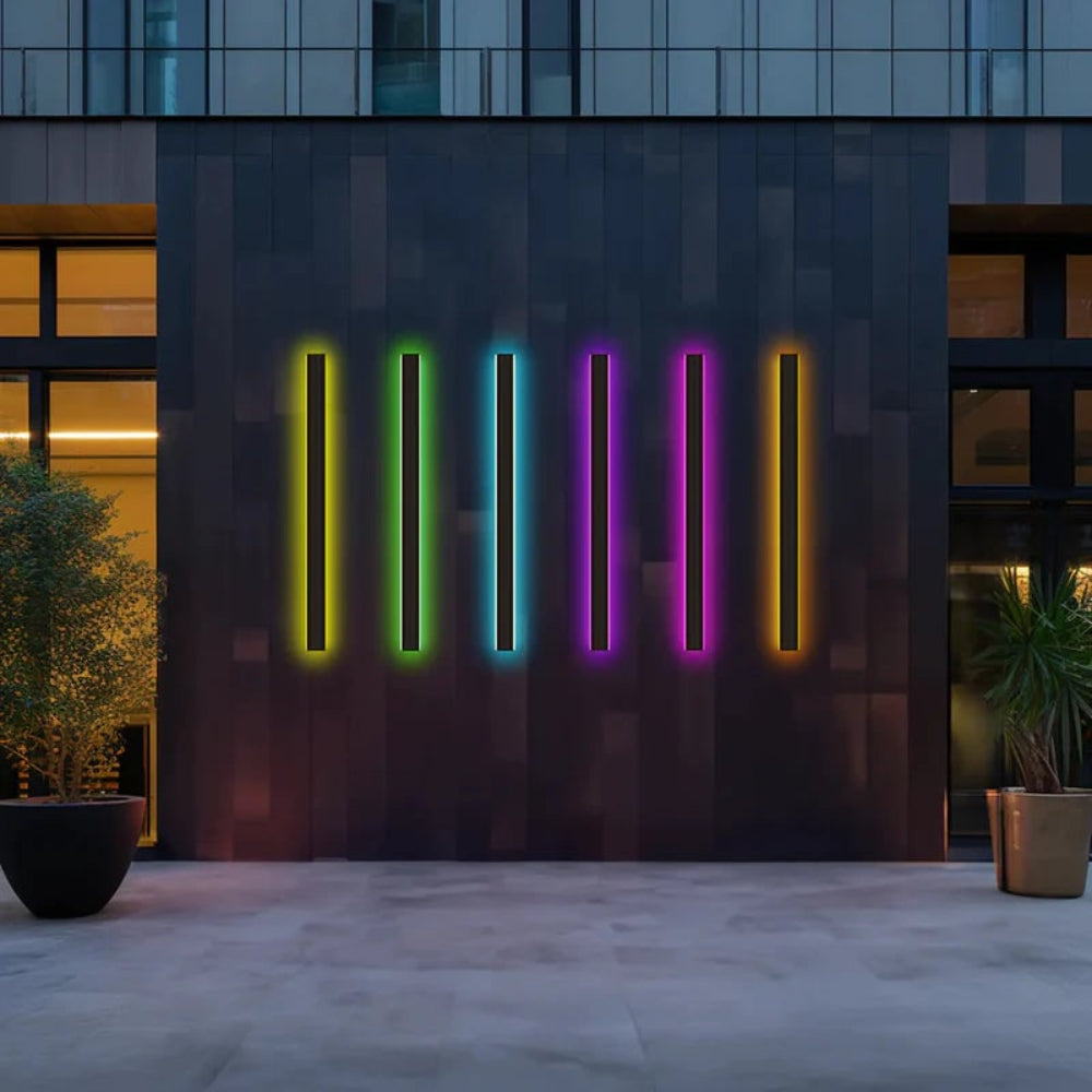 Luvano LED Wandleuchte außen modern Fassadenlicht
