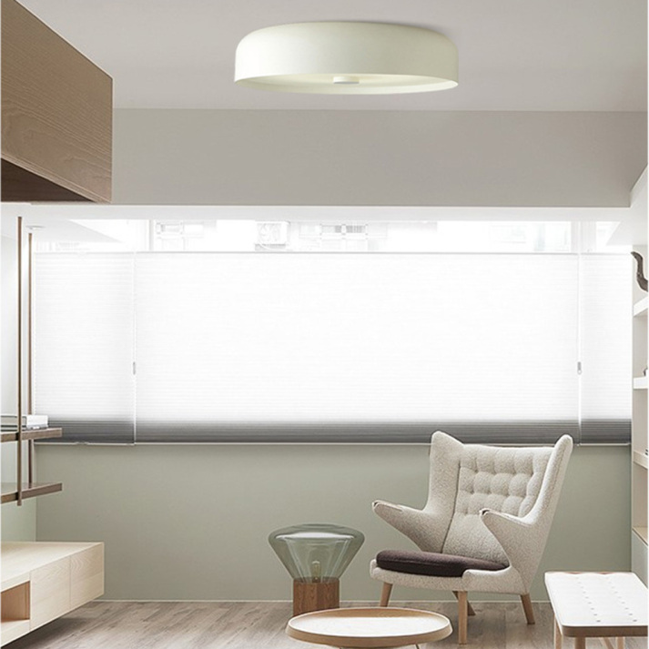 Luvano Deckenleuchte Retro Nordic LED flach