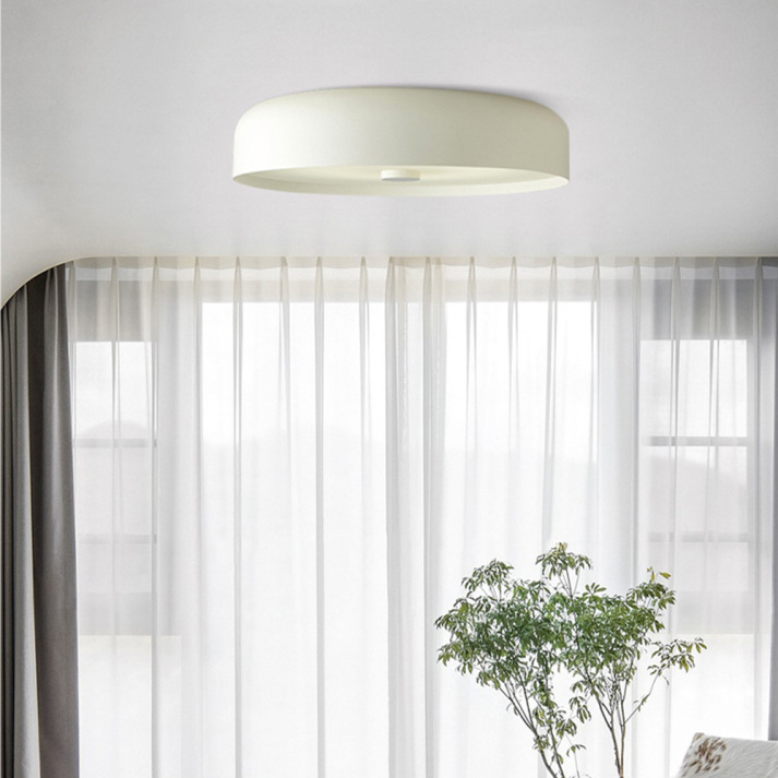 Luvano Deckenleuchte Retro Nordic LED flach