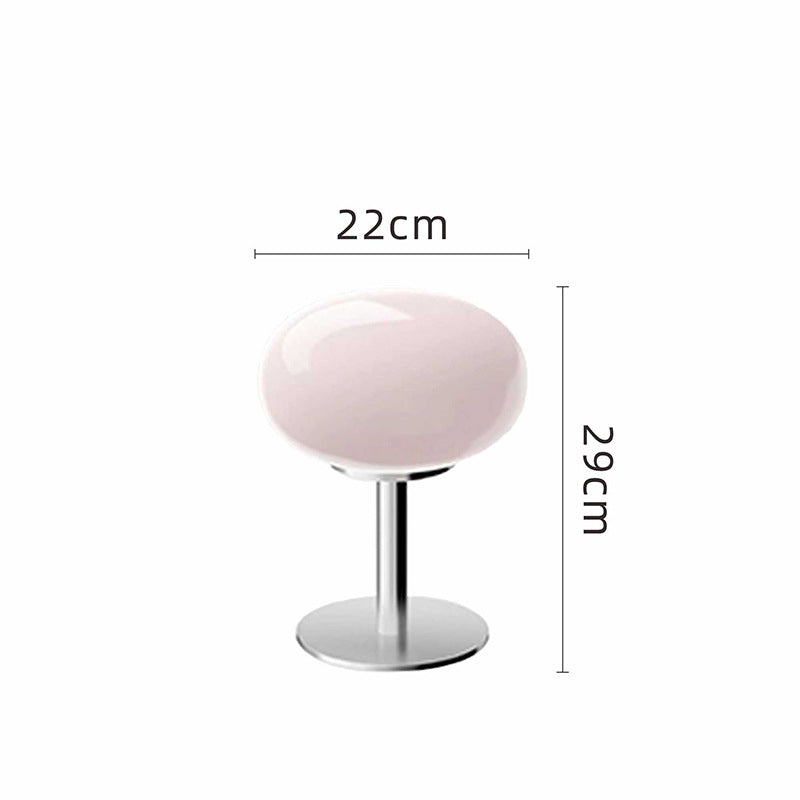 Luvano Tischleuchte Glas Retro Designerleuchte