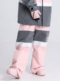 Cosone Winter Forward Colorblock Schneehose für Damen
