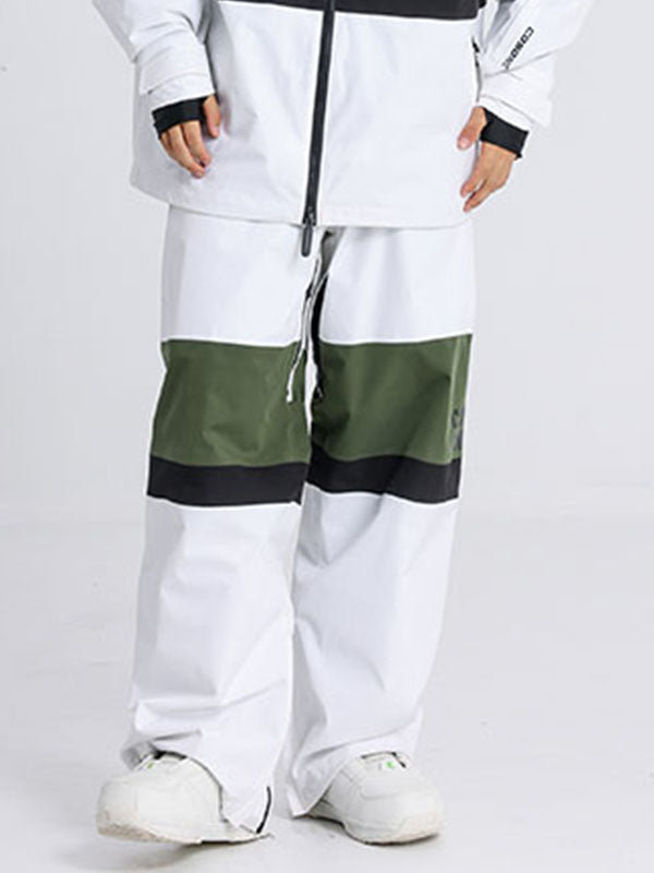 Cosone Winter Forward Colorblock Schneehose für Herren