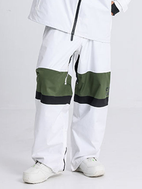 Cosone Winter Forward Colorblock Schneehose für Damen
