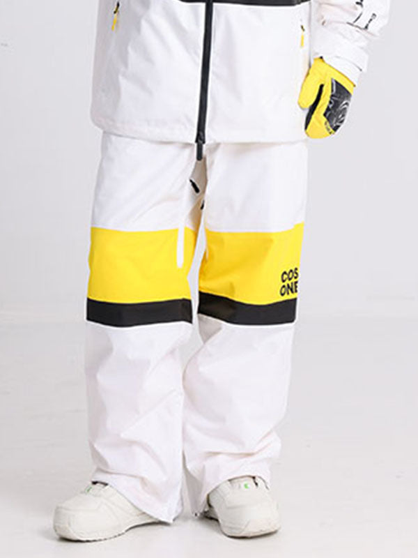 Cosone Winter Forward Colorblock Schneehose für Herren