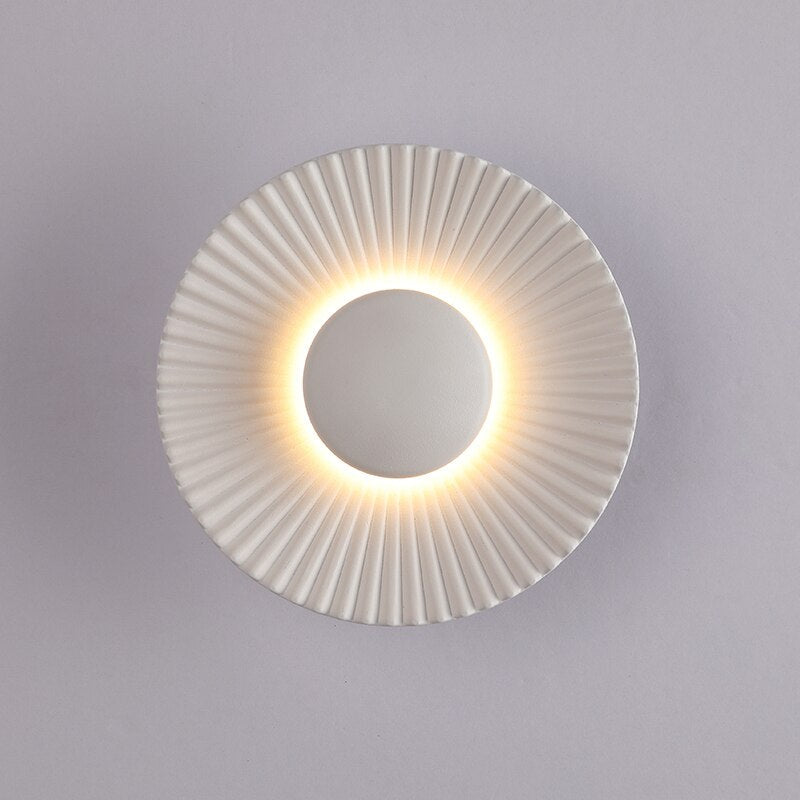 Luvano Hasna SunRay Wandleuchte Sonne Metall