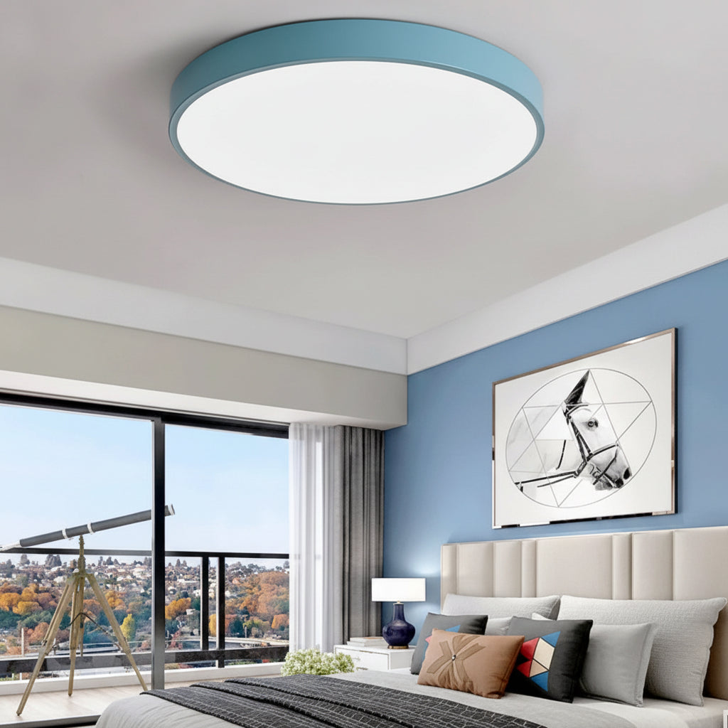 Luvano Deckenleuchte rund LED modern Wohnzimmer