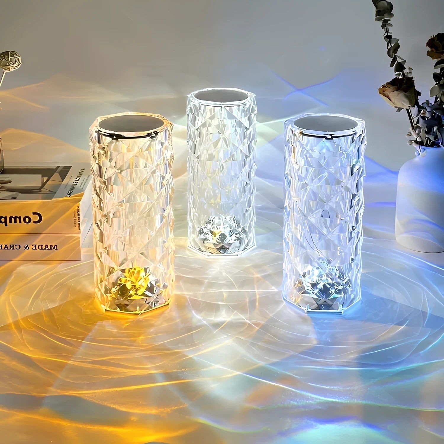 Luvano Tischleuchte Touch dimmbar Stimmungslicht