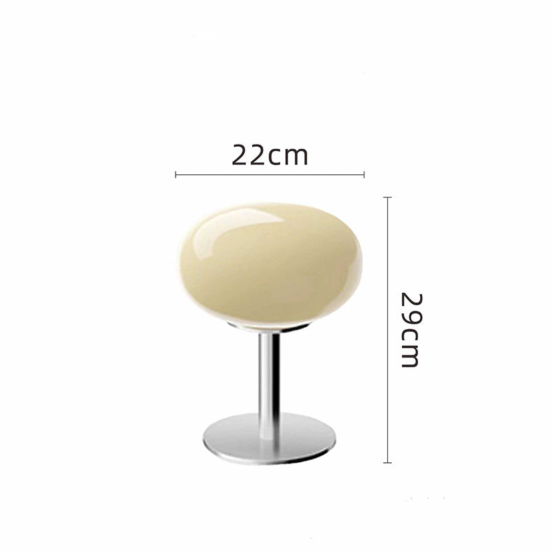 Luvano Tischleuchte Glas Retro Designerleuchte