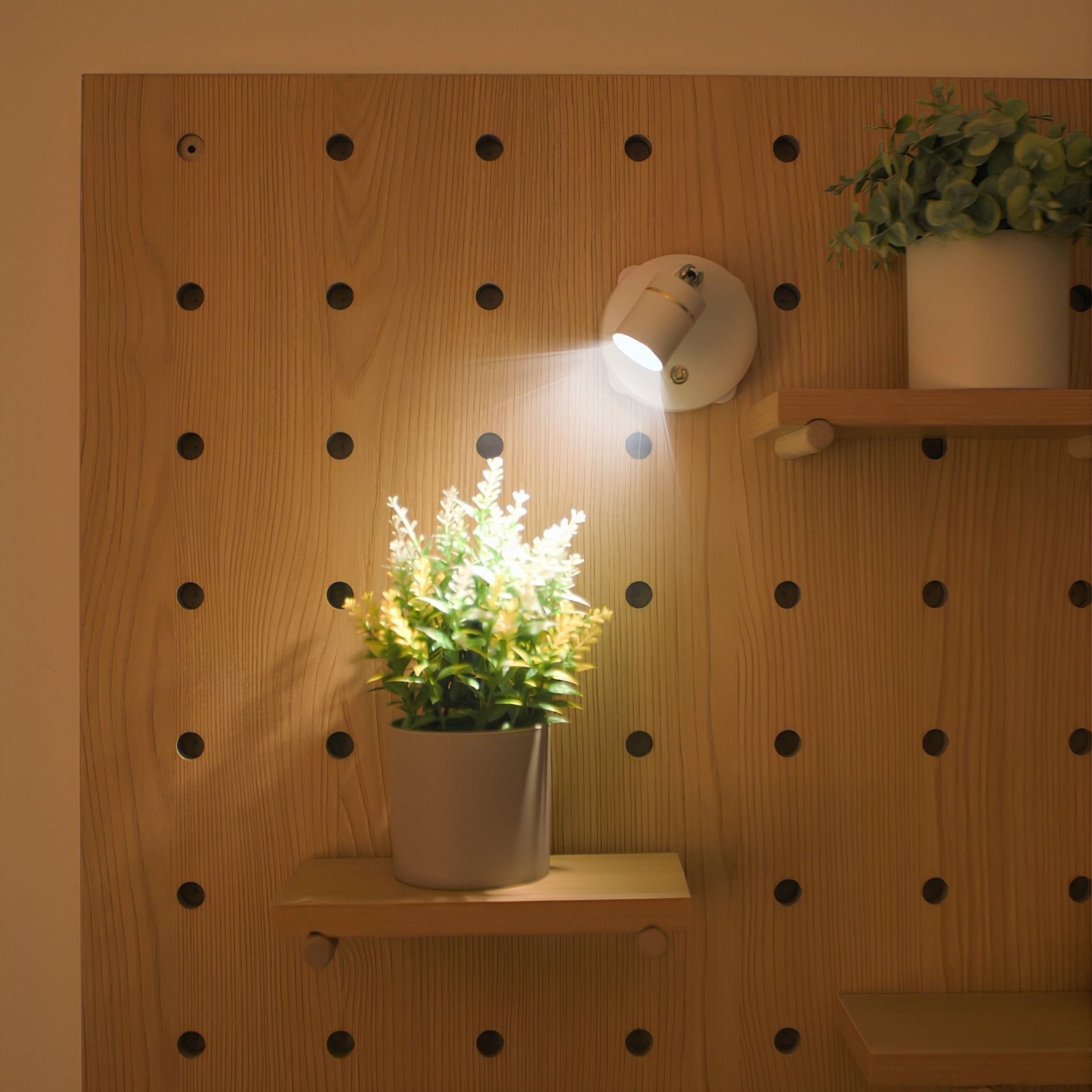Luvano Wandleuchte Batterie Spot verstellbar LED