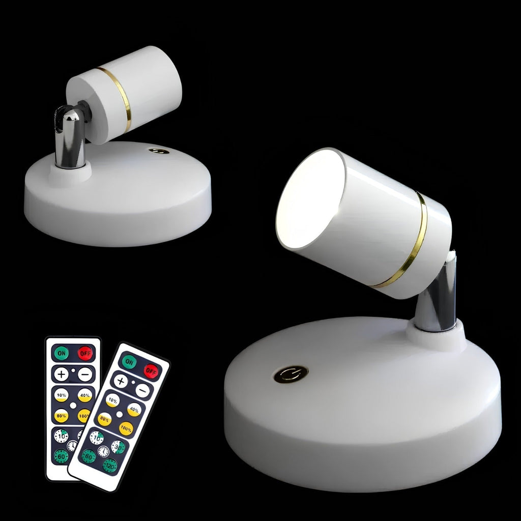 Luvano Wandleuchte Batterie Spot verstellbar LED