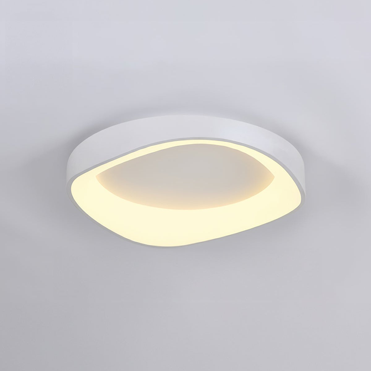 Luvano Deckenleuchte Holzoptik Nordic LED