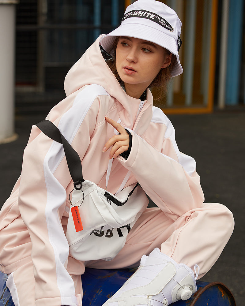 RAWRWAR Damen-Snowboardjacken- und Hosen-Set für junge Mode, Unisex