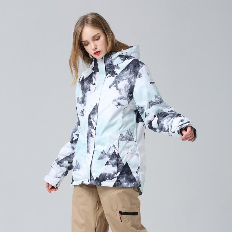 Searipe Infiniti Skyline wasserdichte Skijacke für Damen