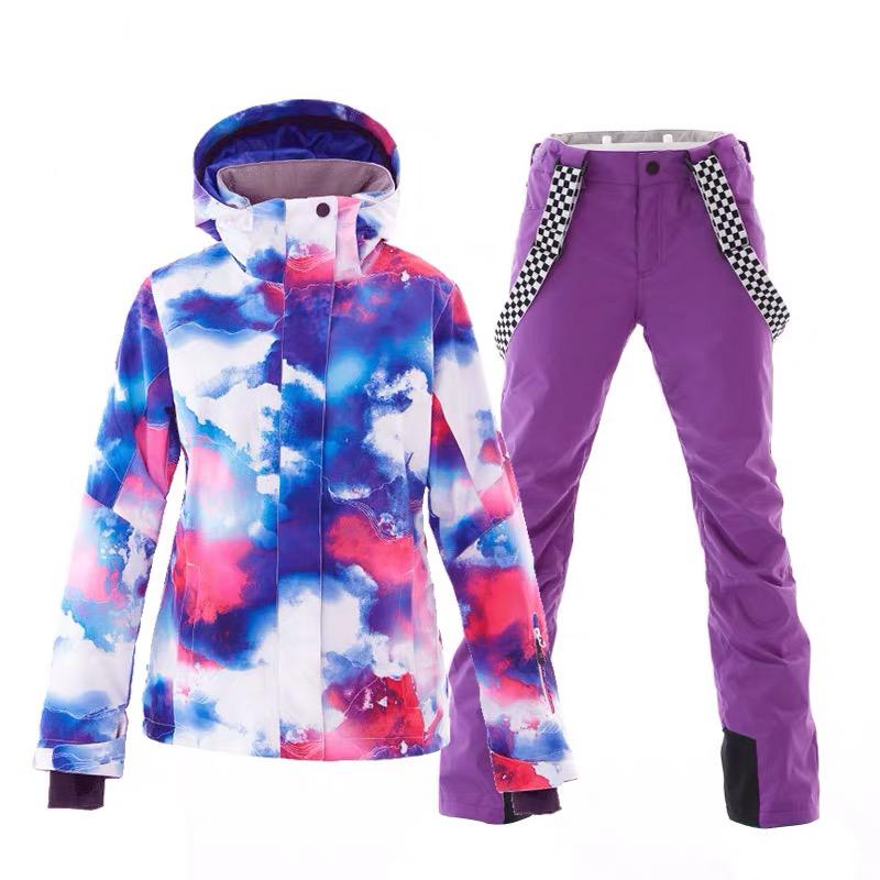 SMN Wintermode Everbright Skianzug für Damen – Jacken- und Hosen-Set
